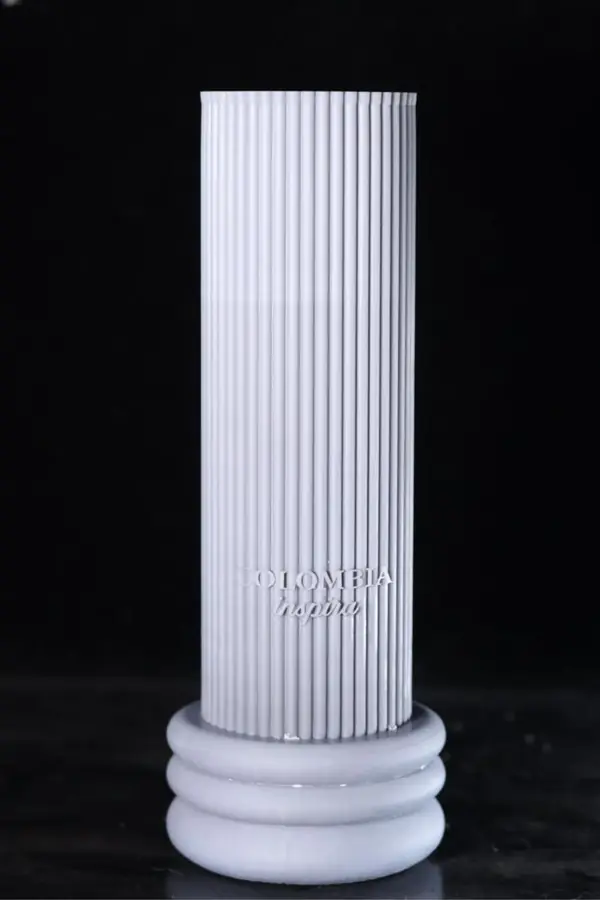 Columna decorativa impresa en 3D