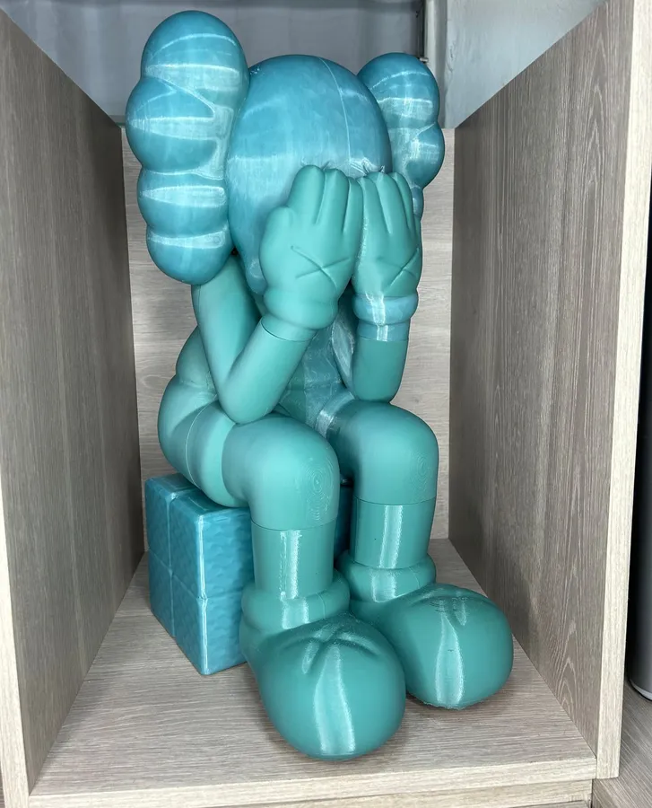 Art toy de gran tamaño impreso en 3D