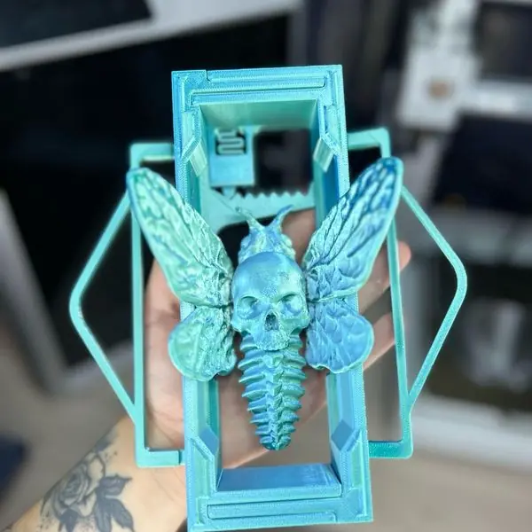 Sujetalibros decorativo impreso en 3D